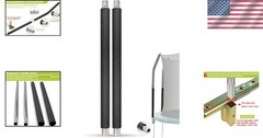 Skywalker Trampoline Pole Replacement – Heavy Duty Foam-Wrapped Steel for Safety