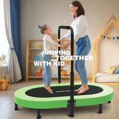Double Ancheer Kids Trampoline Built for Energetic Jumping Indoors & Outdoors🦘
