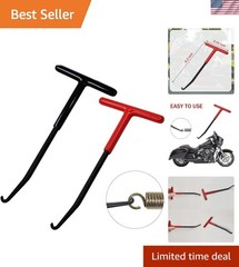 Motorcycle Exhaust Spring Hook, T Shaped Handle Exhaust Pipe Spring Puller In…