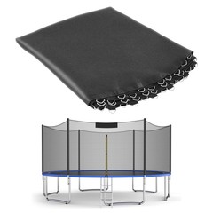Giantex Replacement Trampoline Mat Fit 14′ Frame w/80 V-Hooks Using 5.5″ Spring