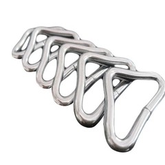 10pcs/Pack Trampoline Mat Triangular Rings Buckles Universals Fit Rings V-Rings