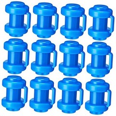 12 Pcs Trampoline Pole Caps 1 Inch in Dameter Enclosure Poles Caps blue