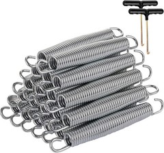 20 Pcs Trampoline Springs, 7Inch Heavy Duty Trampoline Springs Stainless Steel