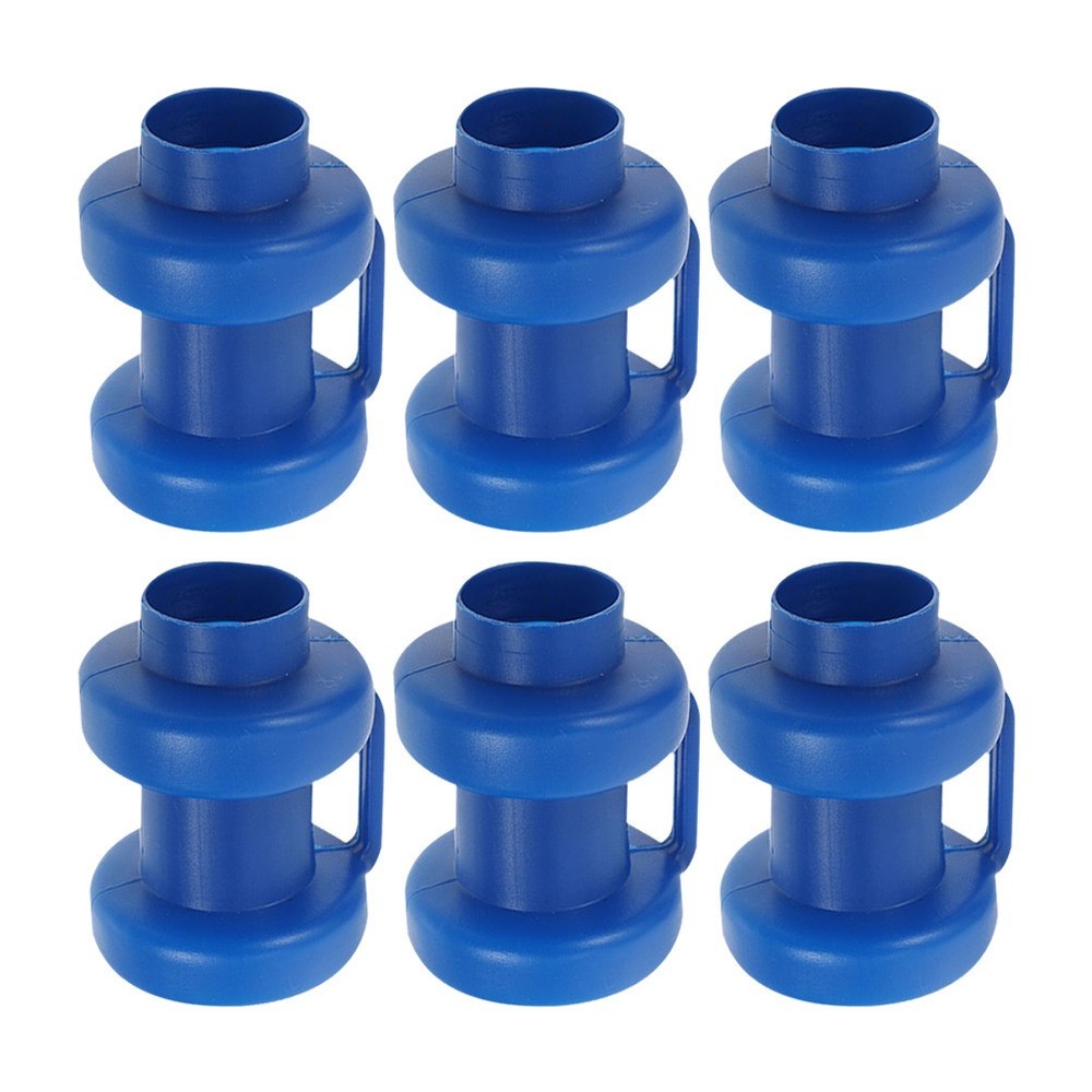 6Pcs Reusable Plastic Trampoline Pole Caps Wear-Resistant Trampoline Accessory
