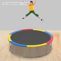 3m Round Trampoline Safety Pad 30 cm Wide 10 mm Foam Waterproof Multi Color