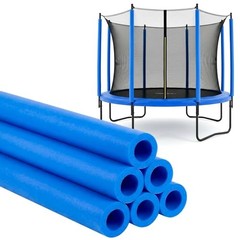 35.4 Inch Trampoline Pole Covers,Trampoline Pole 35.4″L x 1.26″ Diameter Blue