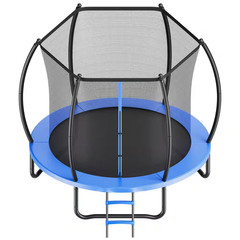 Outdoor Trampoline, 8 Ft. Recreational Trampoline, Max 265 Lbs. Capacity, Anti-R