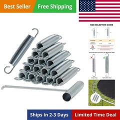 5.5-7 Inch Trampoline Springs Heavy Duty Stainless Steel Replacement Spring, …