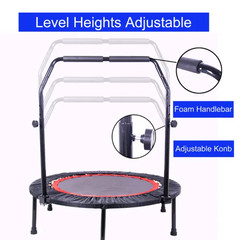40 Inch Mini Exercise Trampoline For Adults Or Kids Indoor Fitness Rebounder Tra