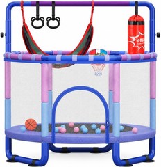 Toddler Trampoline Yohood 55 Inch Indoor Outdoor 6 In 1