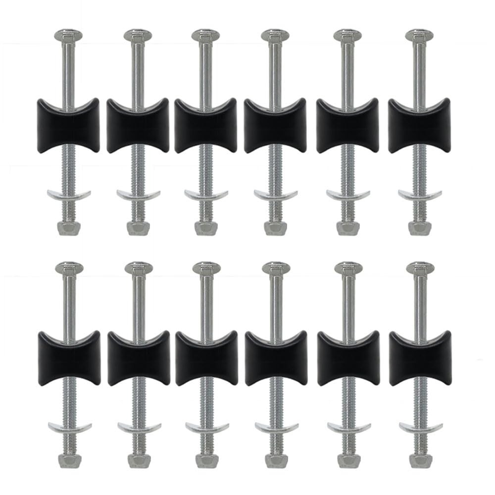 12 Pack 8mm x 94mm Trampoline Screws Steel Trampoline Screws Long Screw Tramp…