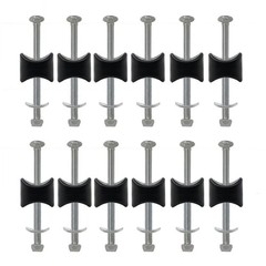 12 Pack 8mm x 94mm Trampoline Screws Steel Trampoline Screws Long Screw Tramp…