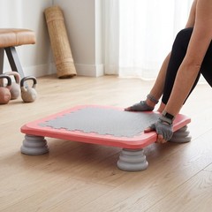 Red Mini Trampoline For Kids Sensory Trampoline Bouncing Board With Non Sli JHSI