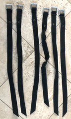 Trampoline Net Replacement Hardware: (9) 75″ Connection Ropes (6) 22″ Pole Strap