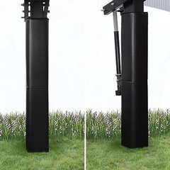 Square Basketball Pole Padding Fits 4×4,5×5,6×6 Inch Fit 6″x6″ pole-72″ tall