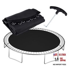 Trampoline Replacement Mat 127″- 72 Rings 5.5″ Springs 12ft Round Trampoline