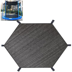 UV Resistant Trampoline Sun Shade Net, Easy Install