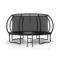 Polar Aurora 10FT 12FT 14FT 16FT Outdoor Trampoline with Safety Enclosure Net…