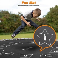 Exacme Round Trampoline Mat Replacement with Spring Tools, Waterproof, 6181-JB