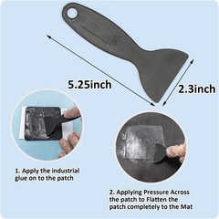 Hareyou Trampoline Patch Repair Kit 4″X 4″ Square On Patches | Repair Trampol…