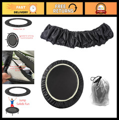 36″ Mini Trampoline Spring Cover Replacement Safety Pad – Tear-Resistant, Easy I