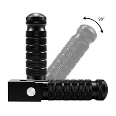 Ebike Foot Pegs,Mini Foldable 8MM Universal Motorcycle Foot Rest,Rear