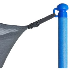 Set of 4 Universal Trampoline Enclosure Caps for 1.5″ Diameter Pole, Blue