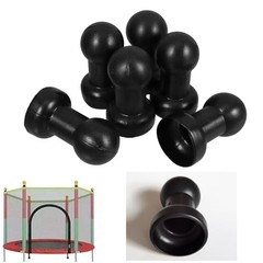 8 Pack Trampoline Poles Cap Replacement Trampoline Enclosure Pole Top Cap