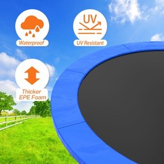 Polwkscas Trampoline Pad 10Ft 12Ft 14Ft 15Ft 16Ft Trampoline Replacement Safety
