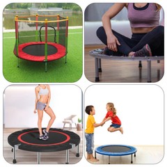8 Pcs Non- Mat Fitness Rebounder Trampoline Feet Indoor Parts Leg