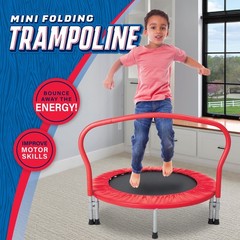 3-Foot Folding Trampoline 36″ Diameter, for Ages 3 & up
