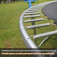24pcs Trampoline Springs 5.5 inch, Heavy Duty Stainless Steel Springs Include…