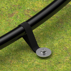 Jumpflex Trampoline Anchor Kit PRO, Heavy-Duty Metal Ground Anchors Set, Easy-To