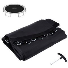 12 13 14 15ft Replacement Trampoline Mat Jumping Round Outdoor Spring Loops