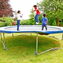 Multi-Purpose trampoline stakes, 3” Wider Spiral ground anchors, Fully Welde…