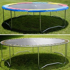 Safety Pad Spring Round Frame Pad Cover Replacement 12FT Trampoline Multi Color