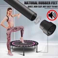 Newan 40” Silent Fitness Mini 40inch, A 40″ Round Pink (NO Handle)