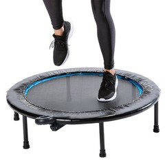 36″ Circuit Trainer Trampoline W/ Monitor Outdoor/Indoor Fitness Exercise Home