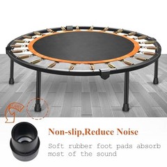 Pieces Mini Trampoline Leg Cap Tips, Rubber Caps Fits 1 Inch Inside Diameter 4