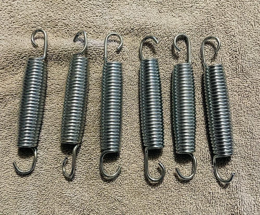 6X 5.5 Inch 5 1/2″ Trampoline Springs Galvanized Steel