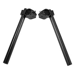 7/8” Motorcycle CNC Handlebar Adjustable 33MM Fork Tube Handle Bar Black