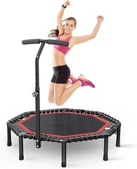 Fitness Rebounder Trampoline 50″ Octagonal Adults