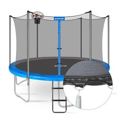 Trampoline Enclosure Net for 12Ft Round Trampoline with 6 Straight Poles