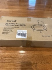 Ativafit 36inch Mini Toddler Trampoline for Kids Ages 1-6 Indoor Outdoor Folding