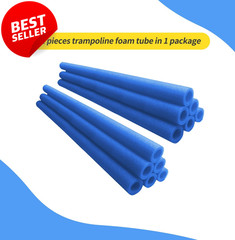Trampoline Pole Foam Sleeves 1″ 35.4″ Safety Covers 12pcs Blue – US