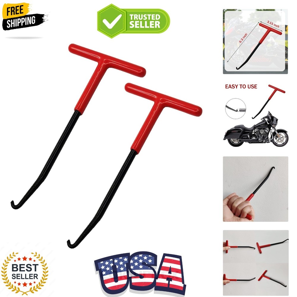 Motorcycle Exhaust Spring Hook, T Shaped Handle Exhaust Pipe Spring Puller In…