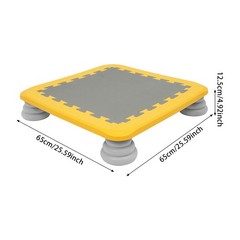 Kids’ Trampoline Kids’ Bouncing Board Balance and Bounce Kids’ Toy for Indoor