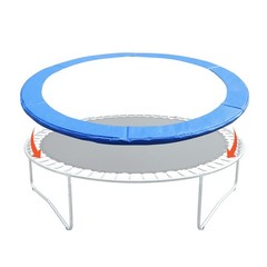 8/ 10/14/15FT Trampoline Safety Pad Replacement Universal Waterproof – Blue