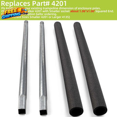 Trampoline Poles Replacement for Skywalker or Jumpzylla,Galvanized Trampoline En