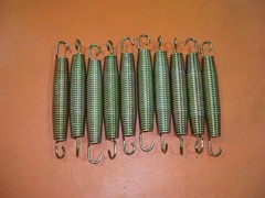 Trampoline Springs Lot Of 10 Total Length 6.5” Spring Length 5.5” Free Ship